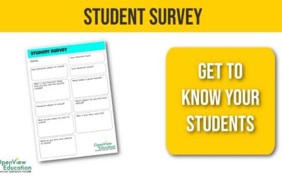 Student Survey for the Start of Term