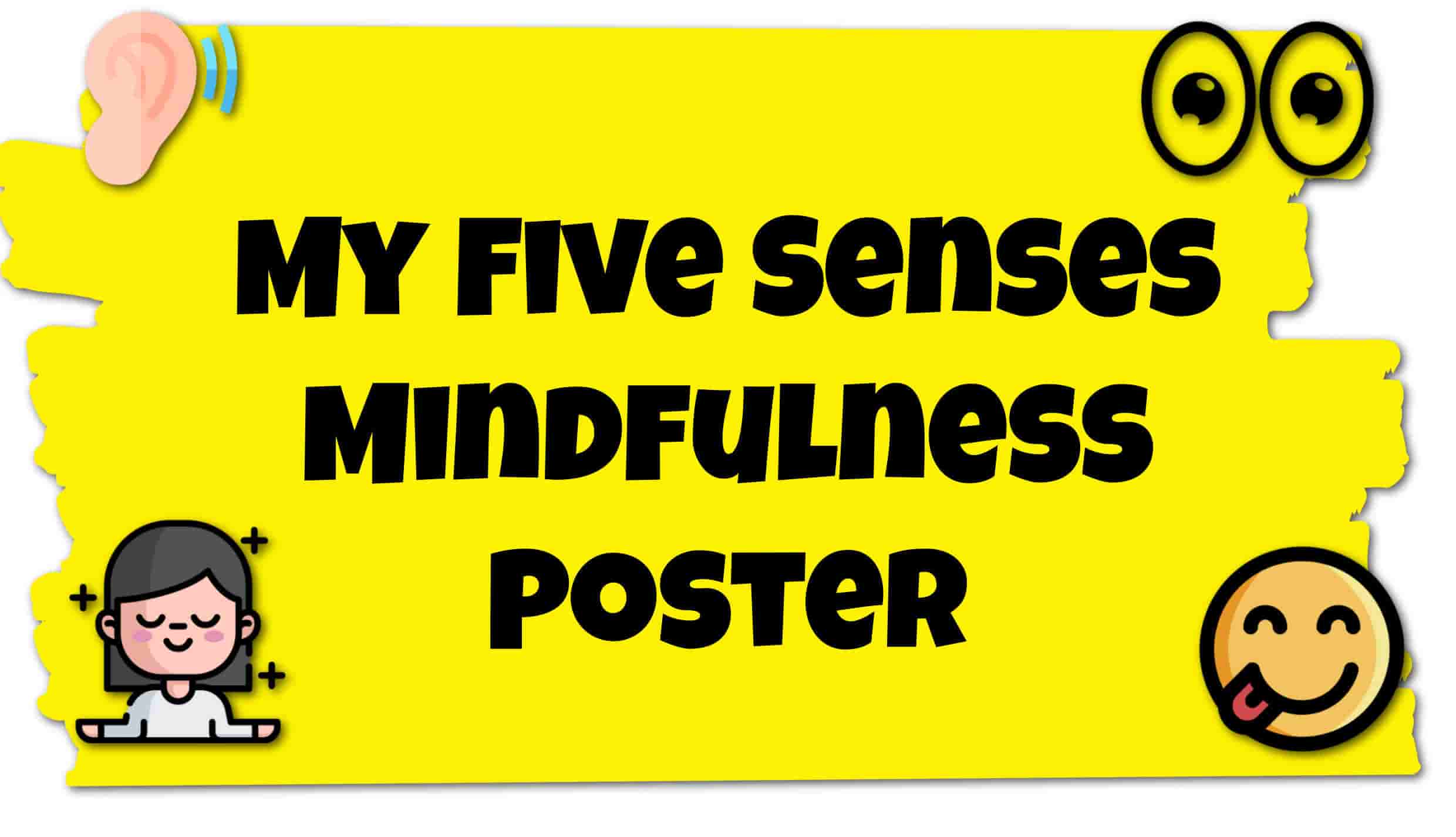 Mindfulness Poster Primary Schools