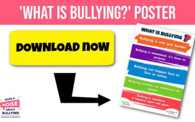 Anti-Bullying Week Poster – What Is Bullying?