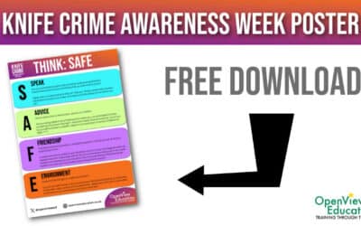 Knife Crime Awareness Week Poster